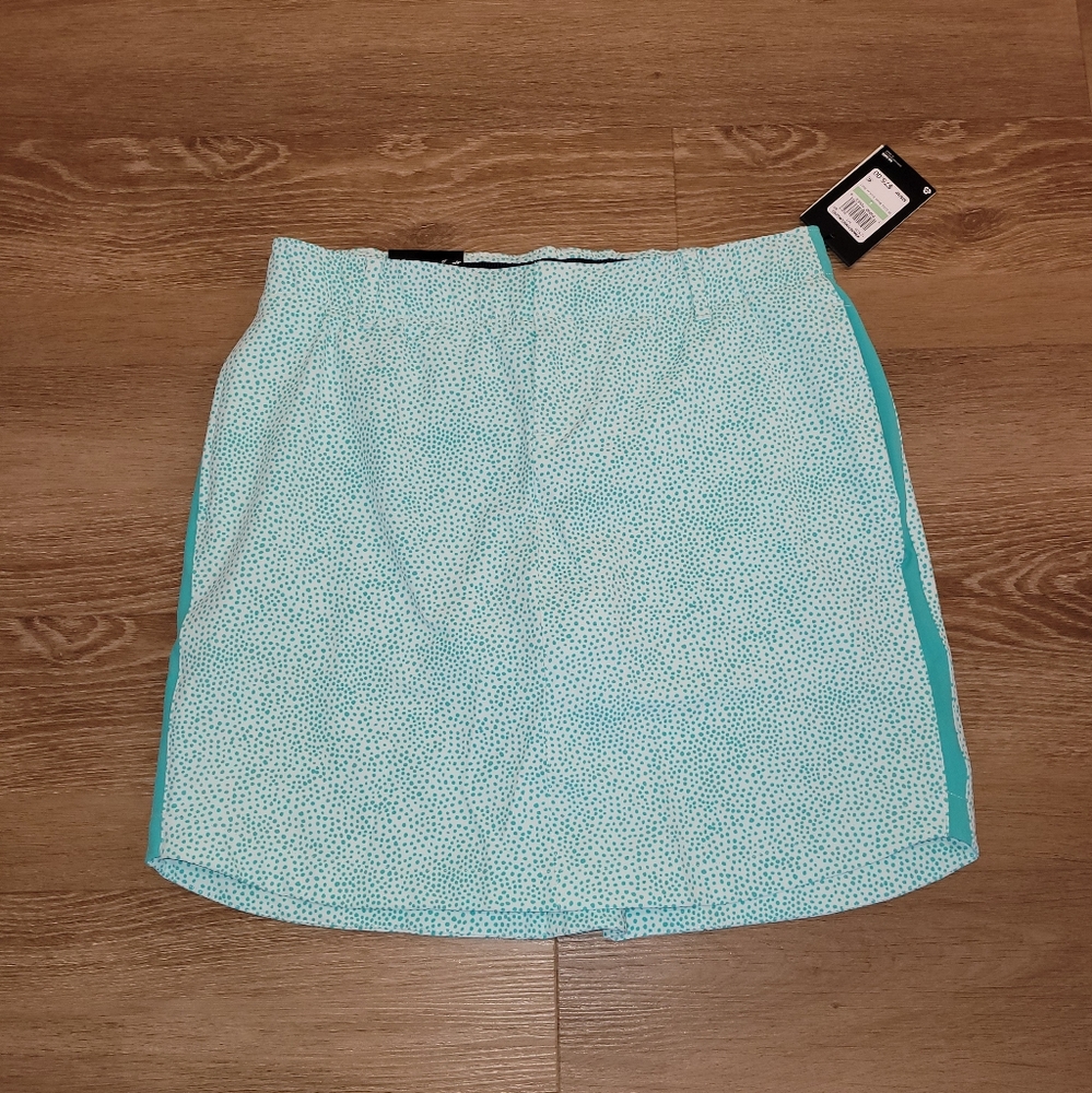 Under Armour 1370130 936 Links Printed Women's Skort Teal Size 8 Golf New